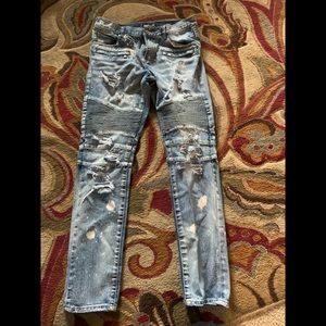 Mens jeans and mens shorts